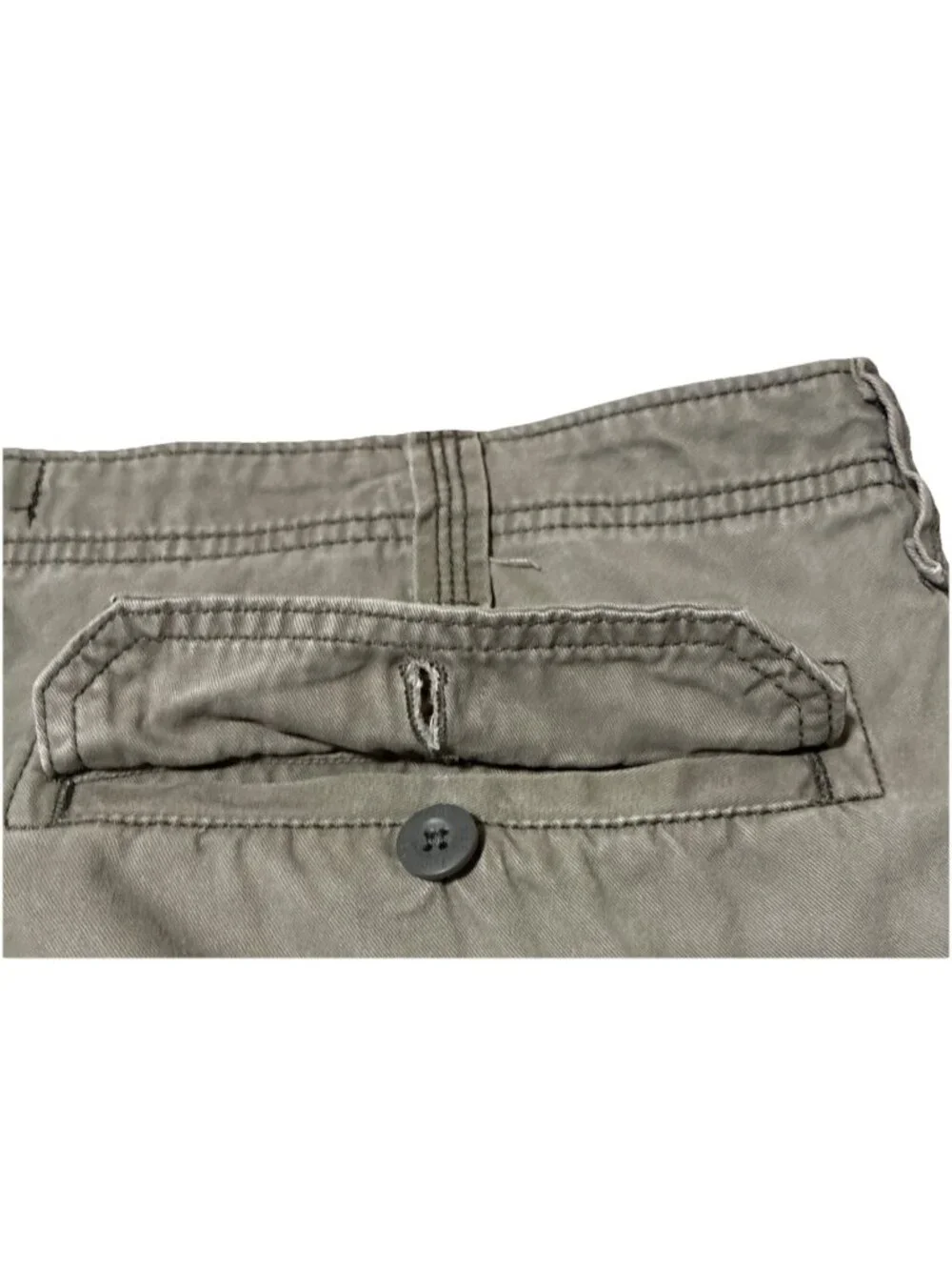 Lot of 2 Lee Men's Wyoming Cargo Shorts Size 38 Gray Vapor Cotton Utility Work